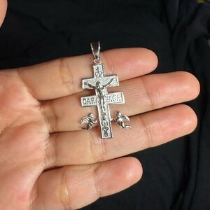 925 silver cross pendant